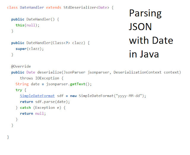  I accept read many articles on parsing JSON inward Java as well as most of them laissez passer on examples where pr How to parse JSON amongst engagement champaign inward Java - Jackson @JsonDeserialize Annotation Example
