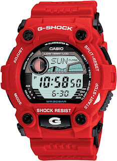 Casio Men's G7900A-4 G-Shock Rescue Red Digital Sport Watch, picture, image, review features and specifications