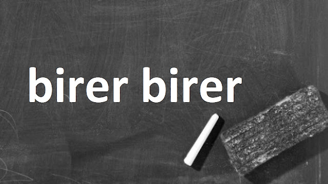 birer birer