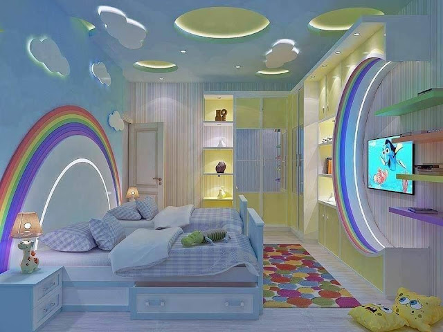 Decoração de Quarto Infantil Arco-íris