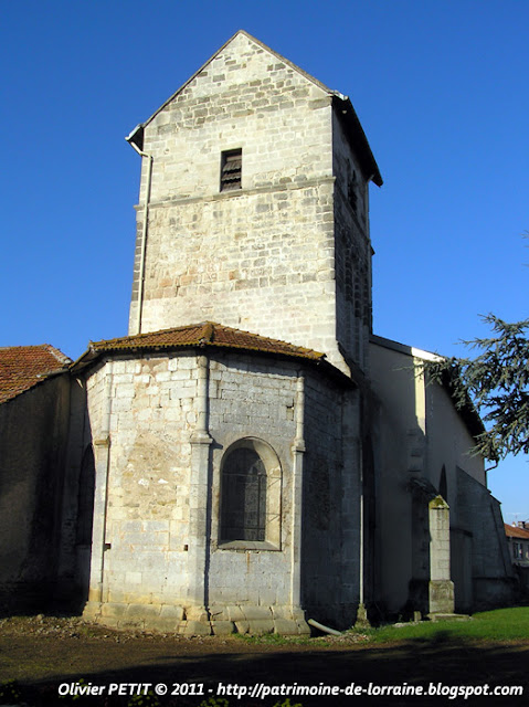 FORCELLES-SAINT-GORGON (54) - L'église de la Conversion de Saint-Paul