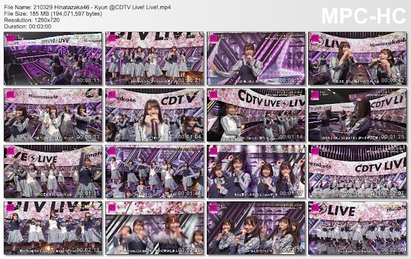 210329 Hinatazaka46 - Kyun @CDTV Live! Live!