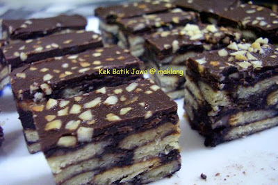 Riezanie's Recipe Collections: KEK BATIK JAWA