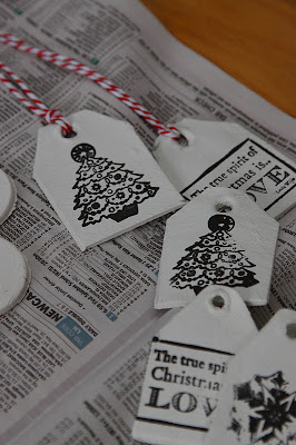 M Group Retail: Christmas Clay Tags