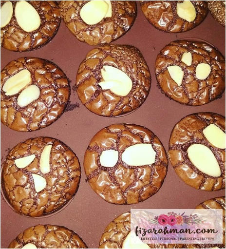 Resipi Mudah Brownies Cookies Kedut Sukatan Cawan 
