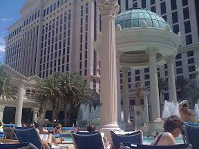 Caesar's Palace Pool Las Vegas