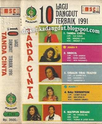 10 Lagu Dangdut Terbaik 1991 