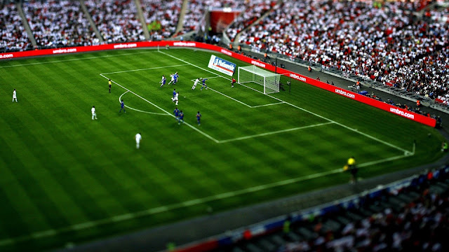 Stadium Toy Effect HD Wallpaper