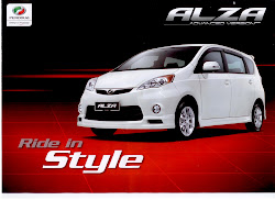 Perodua Showroom: Perodua ALZA based on the Toyota Passo 