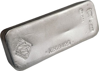 Bullion Johnson Matthey 100 Ounce Silver Bar - Copyright © 2009 Northwest Territorial Mint