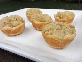 mini pumpkin tarts