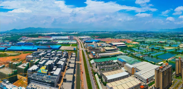 The vibrant large-scale industrial cluster in Guangdong (Zhaoqing) is the Dinghu Lotus-Fuxi City Management Starting Area