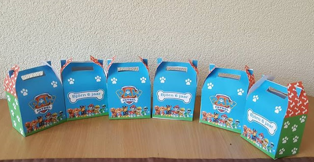 paw patrol, cupcakes, paw patrol printables, paw patrol trakteren, paw patrol wikkel, paw patrol patroon, action traktatie, traktatie van de action