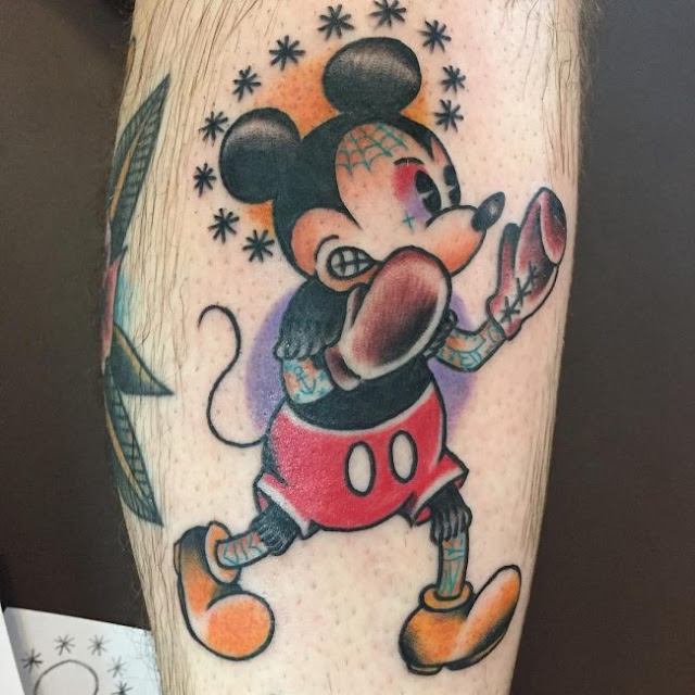 Tatuagens clássicas do Mickey Mouse