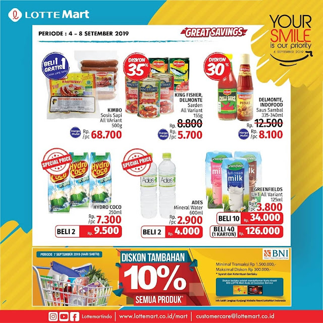 #LotteMart - #Katalog Promo Koran Periode 04 - 08 Sept 2019