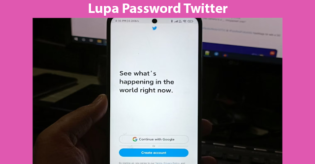 Lupa Password Twitter