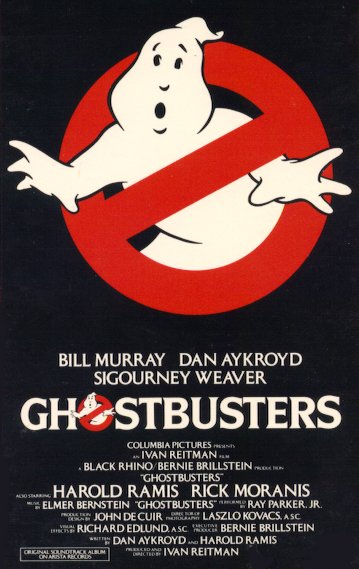 Movie Poster: "Ghostbusters" [1984]