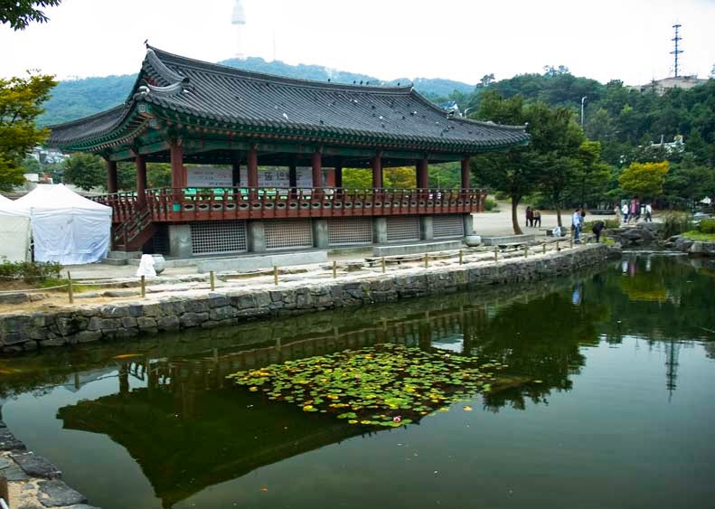 Contoh Desain  Halaman Rumah  Ala Tradisional  Korea  Desain  