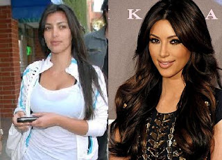 Kim Kardashian with no make-up