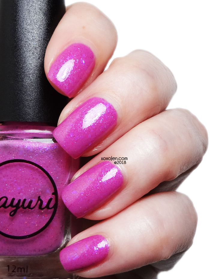 xoxoJen's swatch of Sayuri Nail Lacquer Nerf This!