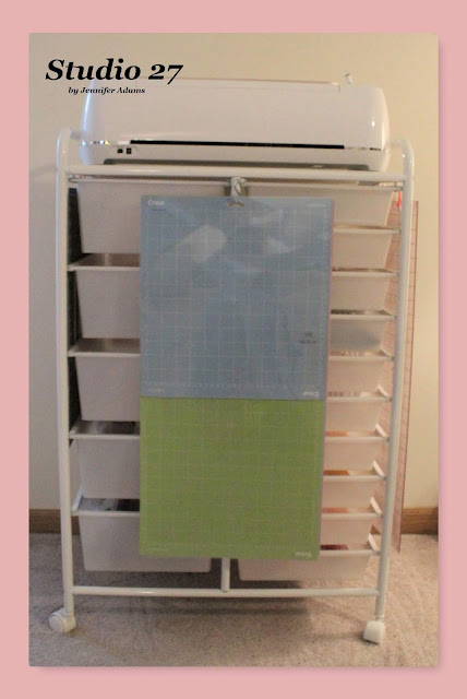 Cricut Cart Mat Storage