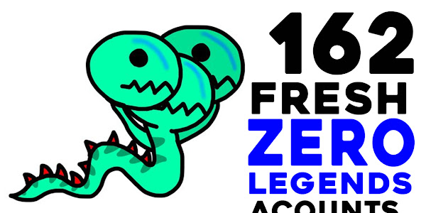 162 ZERO LEGENDS Accounts - GET NOW!