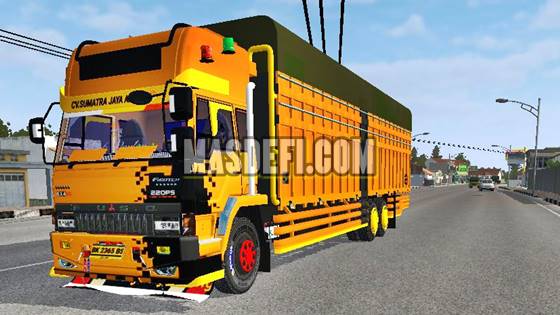 Mod Bussid Fuso Fighter 220PS Tronton Girld Viral