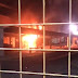 Incêndio no Terminal Rodoviário Urbano de Juazeiro é registrado por populares; vídeo