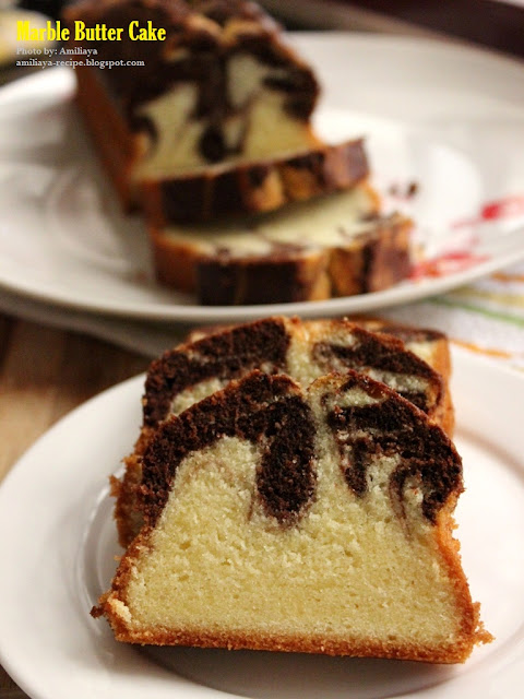 Marble Butter Cake 