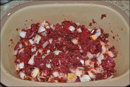 cook ground beef