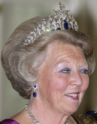 sapphire parure tiara netherlands queen emma beatrix