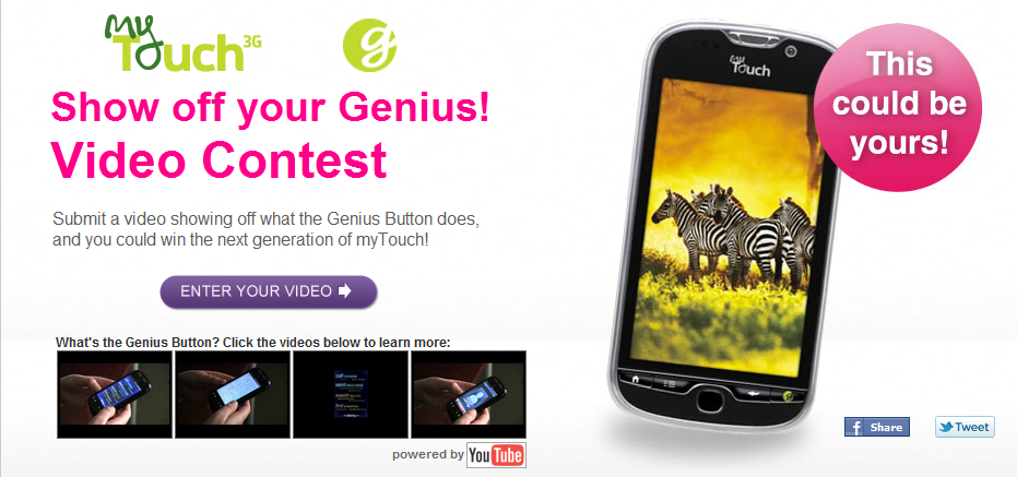 myTouch 4G Contest