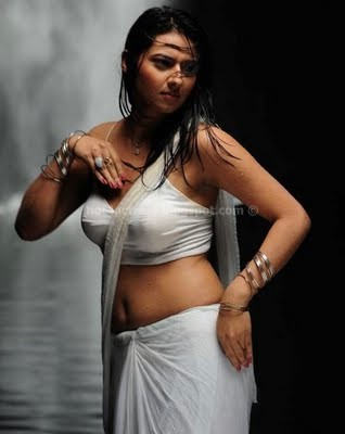 Actress Isha Chawla Hot deep Navel show