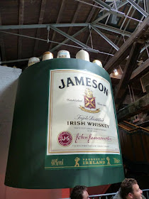 ancienne distillerie whiskey Jameson à Dublin