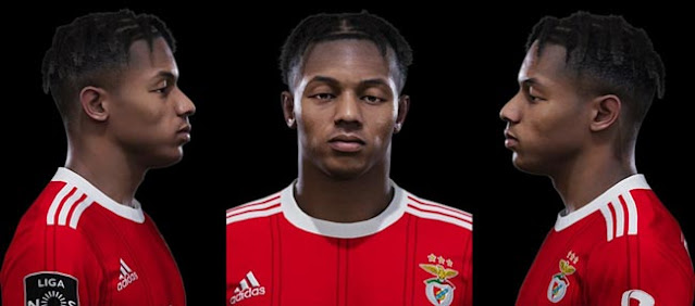 David Neres Face For eFootball PES 2021