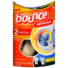 BOUNCE Free Full Size Package Dryer Bar Giveaway