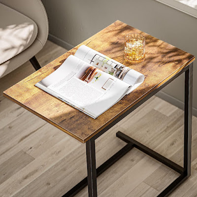 Modern Look C Shaped End Table