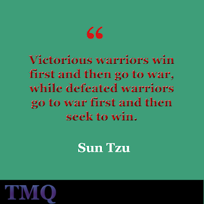 Sun Tzu famous quotes - victorious warrior win first