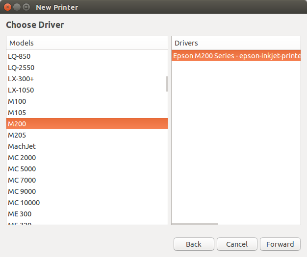 Cara Install Driver Epson M200 di Ubuntu | Joherujo