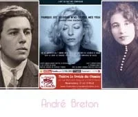 André Breton et de Léona Delcourt : relation adaptaté aux théâtre