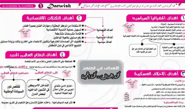 مراجعة ليلة امتحان الجغرافيا للصف الثالث الثانوى 2022