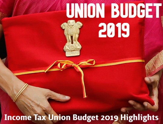 Income Tax Union Budget 2019 Highlights