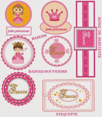 Princess Free Printable Kit.