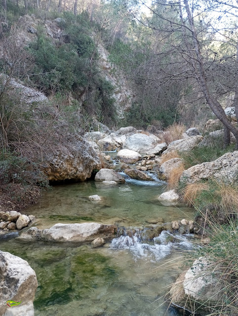 Río Alhárabe, Barranco de Hondares y pasos de El Poyato y El Toril