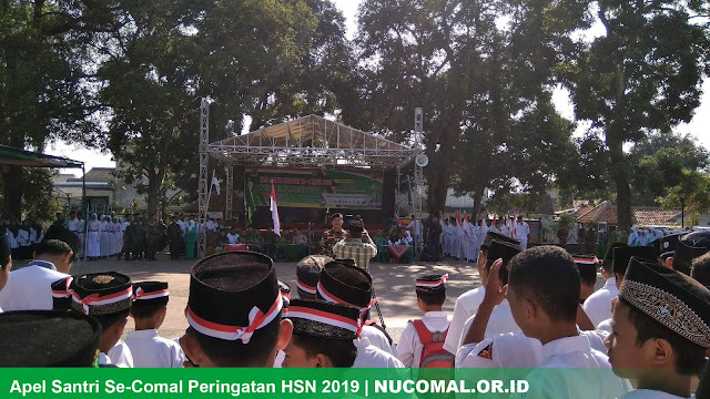 Apel Santri Comal Hari Santri Nasional 2019