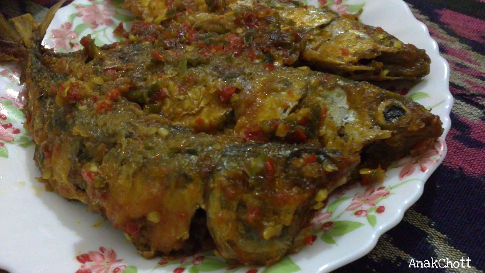 My Cookbook: Ikan Kembung Goreng Berlada