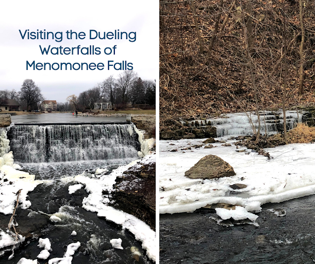 Visiting the Dueling Waterfalls of Menomonee Falls, Wisconsin