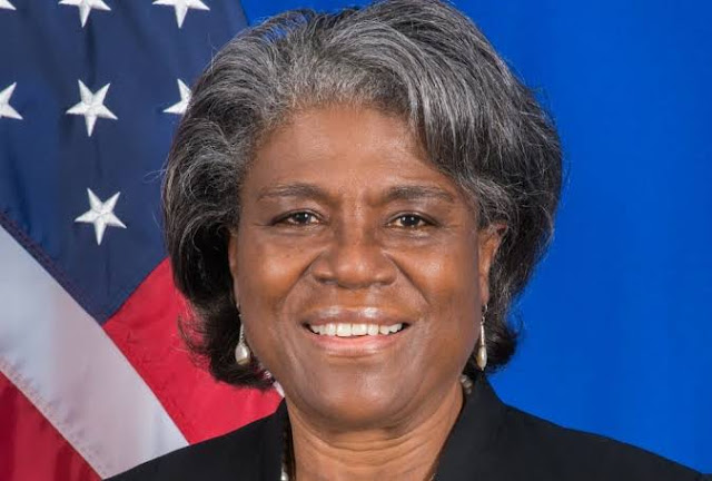 Les États-Unis, par le biais de l'ambassadrice Linda Thomas-Greenfield, se félicitent de la déclaration de presse du Conseil de sécurité des Nations unies sur Haïti