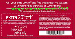 free Macy's coupons march 2017