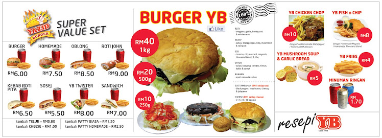 Resepi Burger Bakar Sedap - Recipes Pad n